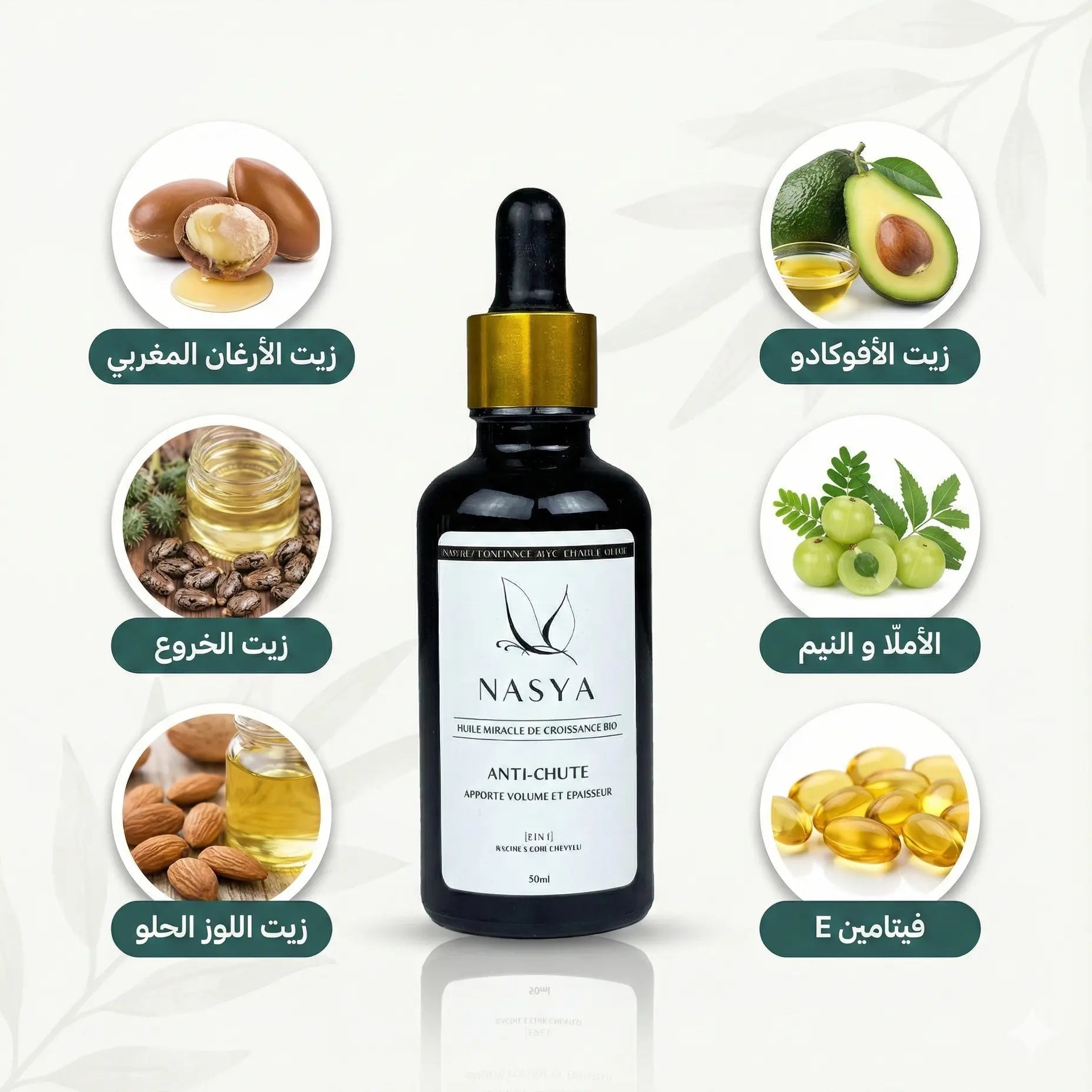 Huiles naturelles Nasya